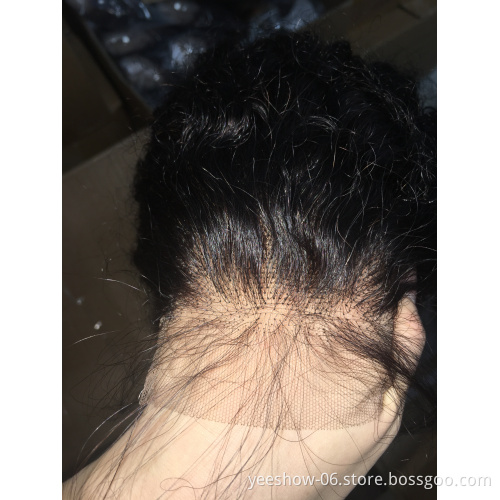 cheap 100% Virgin brazilian Hair Curly Front Lace Wig Hd Transparent Film Thin Swiss Lace Wholesale Lace Wigs Vendor